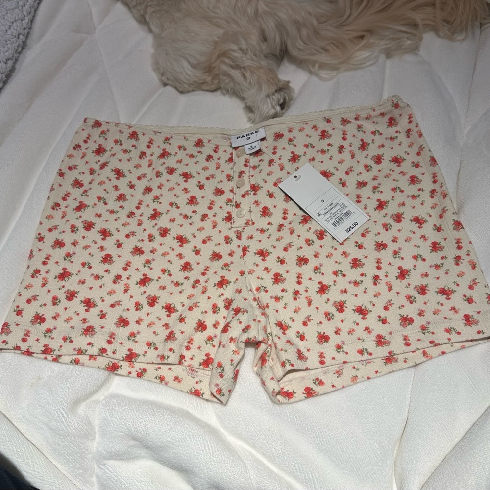 PARKE x Target Pointelle Shorts